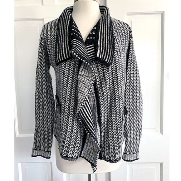 JCrew Cozy Waterfall Front Cardigan sz Small - Picture 2 of 3